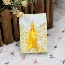 Pocket Candy Box With Ribbon Bow Latest Wedding Box Customized